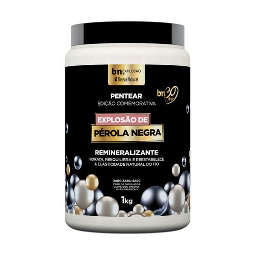 Creme de Pentear Explosão de Pérola Negra 1Kg | bn.Cachos Creme de Pentear Explosão de Pérola Negra 1Kg | bn.Cachos